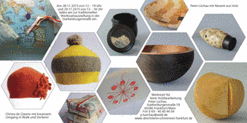 Werkstatt-Ausstellung 2014 | Christa de Clarens | Peter Lüchau
