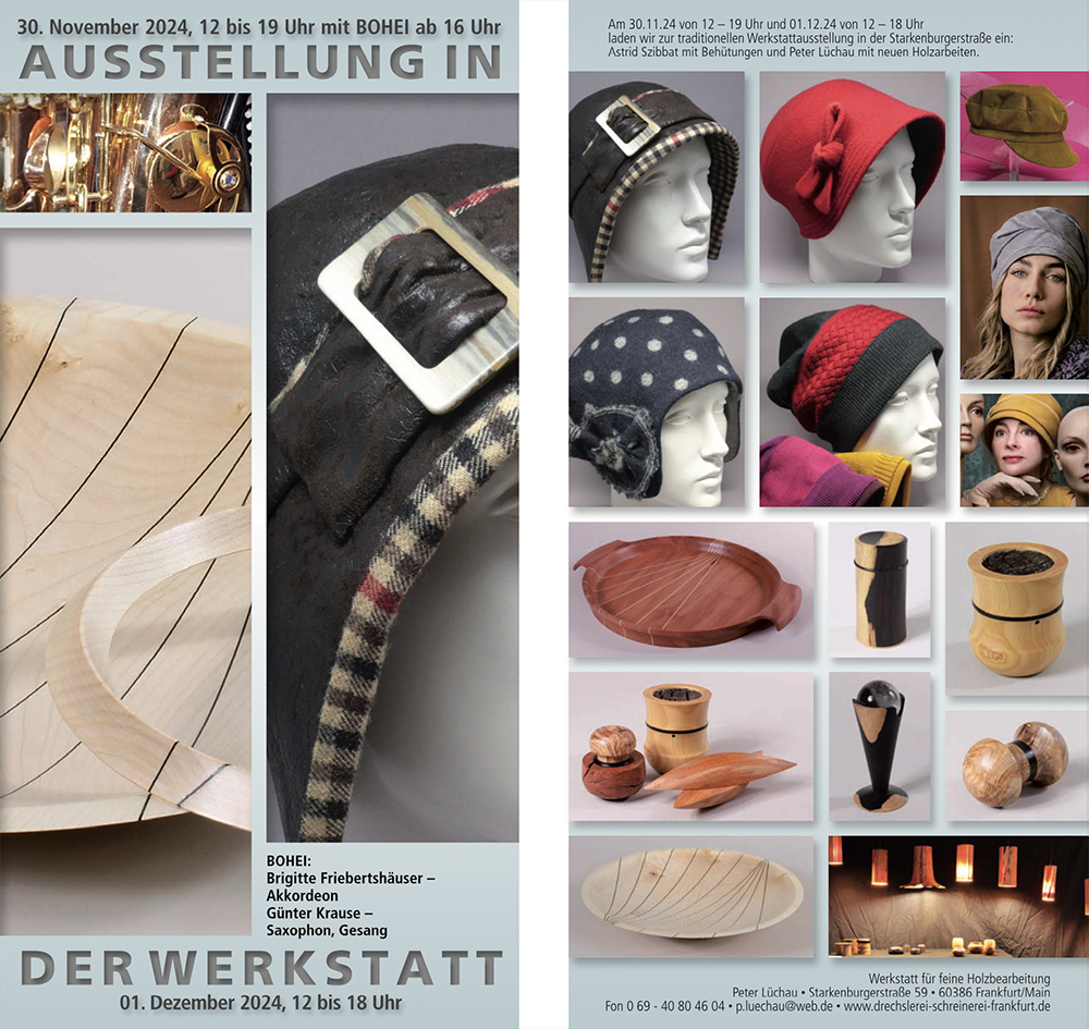 Werkstattausstellung 2024 | Astrid Szibat | Peter Lüchau